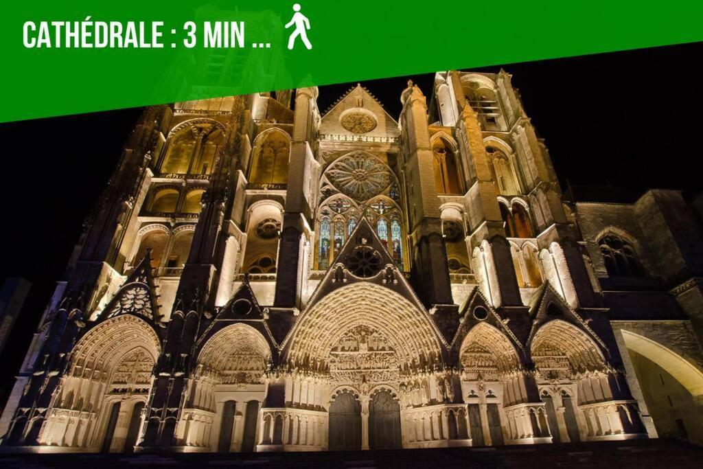 Les Quatre Piliers - 1 Min Palais Jacques Coeur Leilighet Bourges Eksteriør bilde